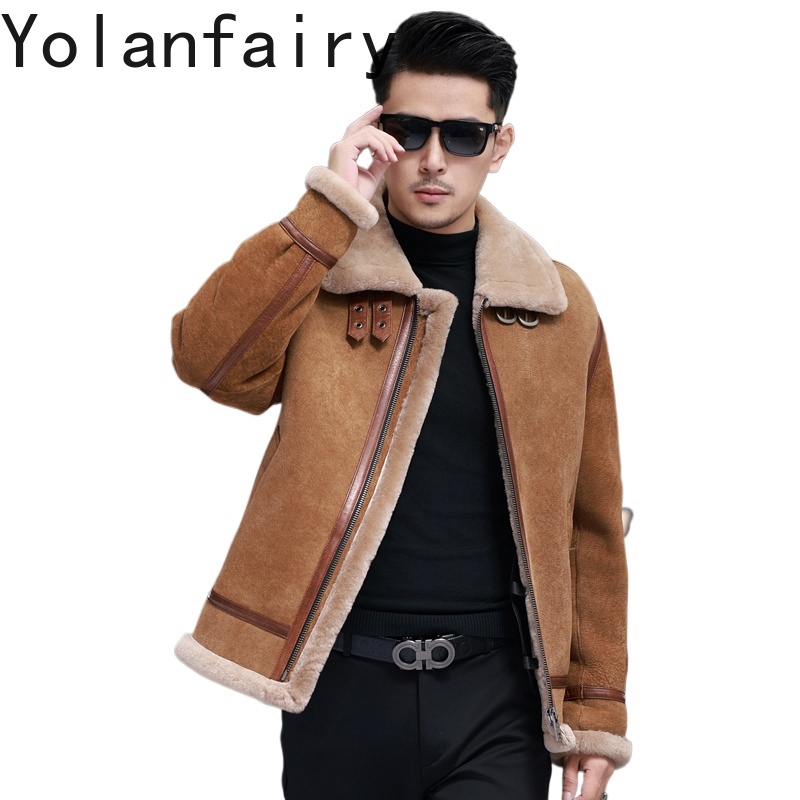 Quality Winter Clothing Jacket - Yolanfairy jaquetas de couro de pele