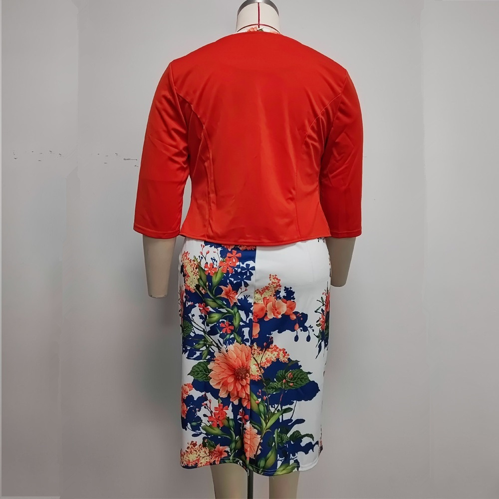 Winter Clothing Pakistan - Conjunto Feminino de Moda com Estampa
