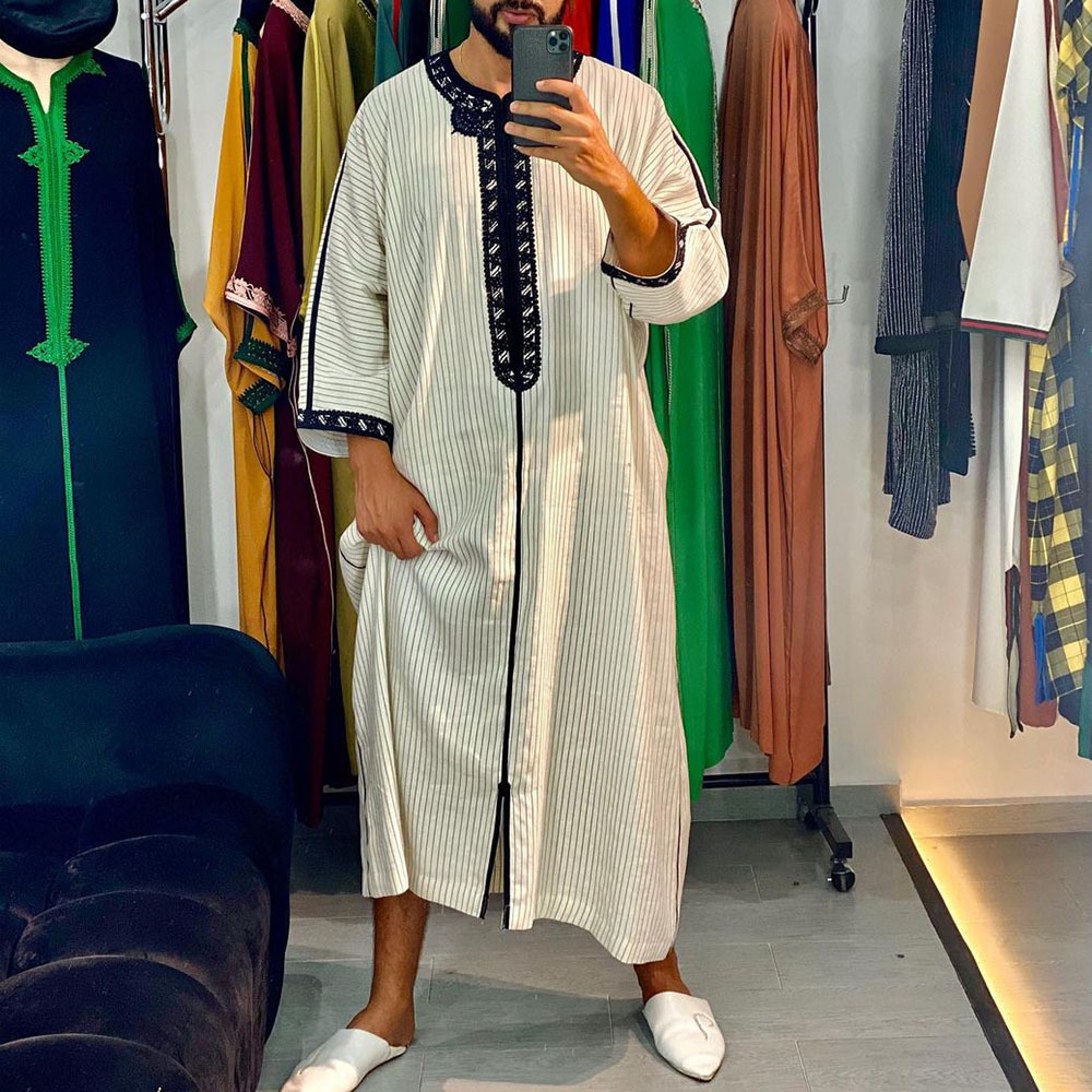 Winter Clothing Pakistan - Nova Roupa Masculina Muçulmana Islâmica 2026: