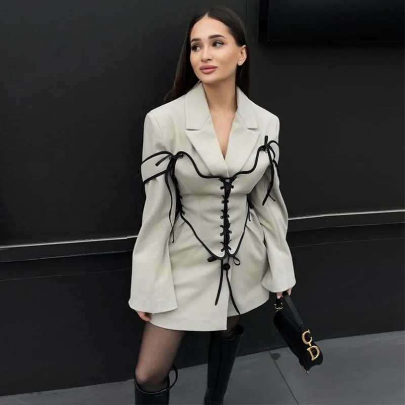 Winter Clothing Line - Conjunto de vestido de comprimento médio