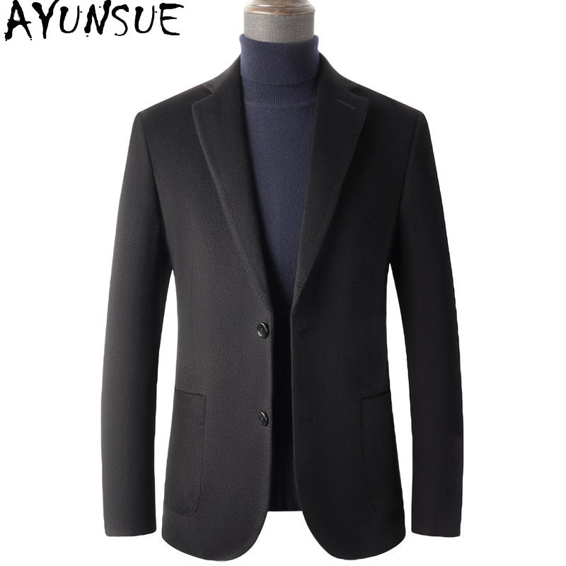 Quality Winter Clothing Jacket - Casacos de Lã 80% AYUNSUE para