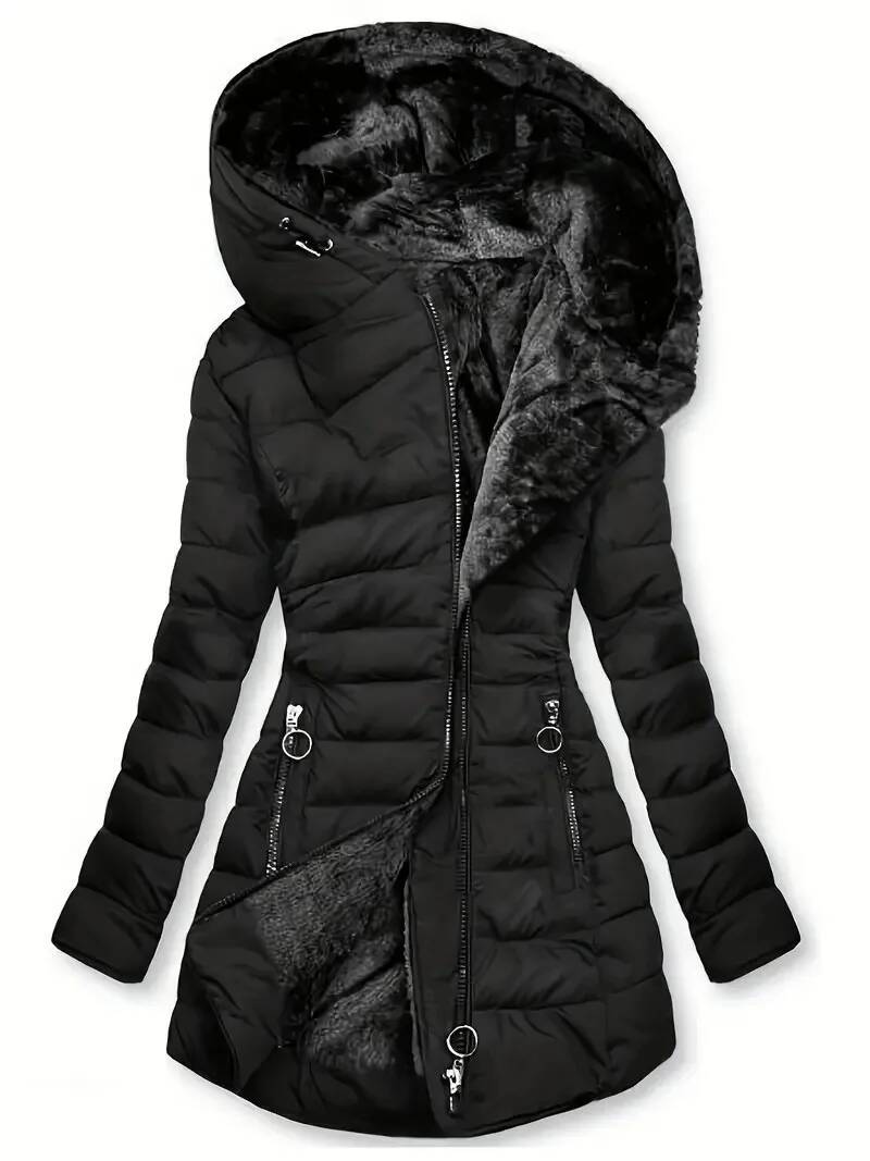 Winter Clothing Taiwan - Inverno quente cabido jaqueta com capuz