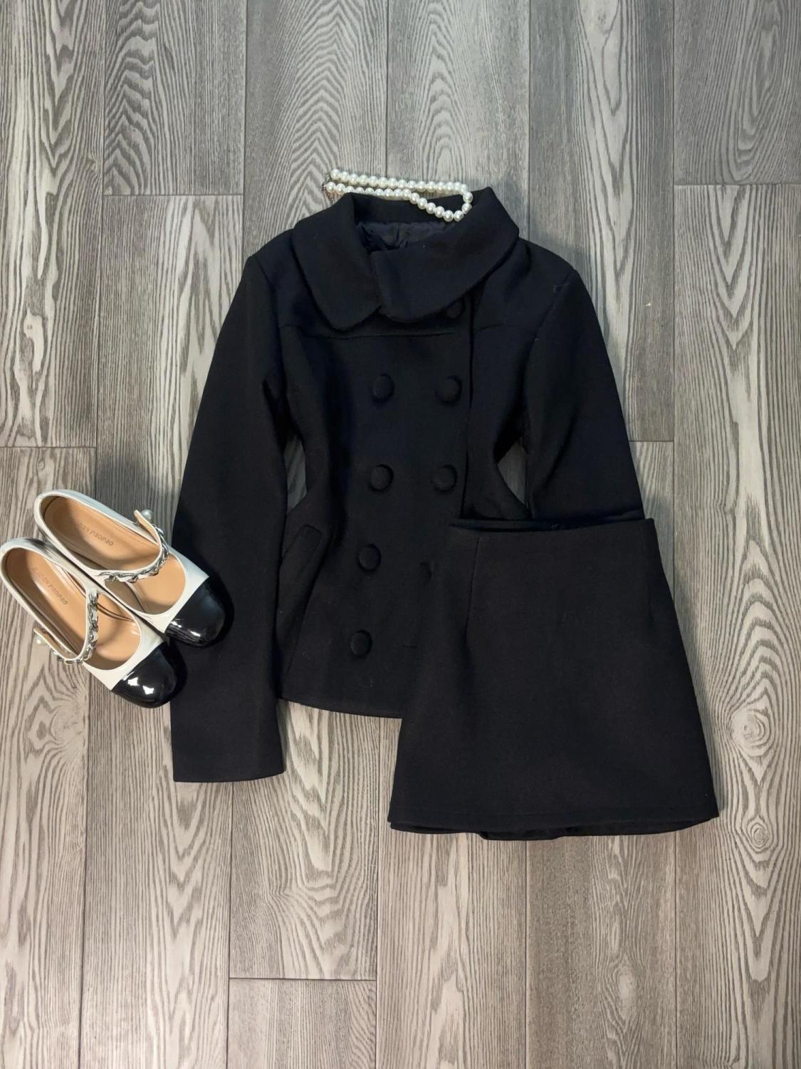 Winter Clothing Kit - Conjunto de Duas Peças Elegante para