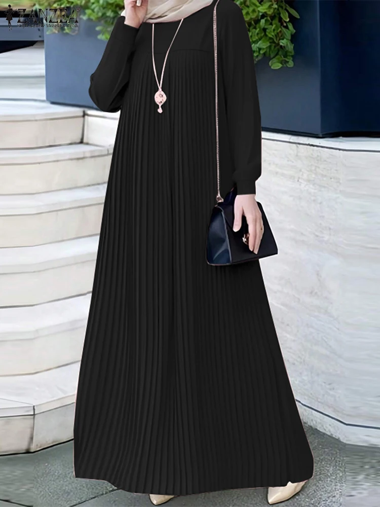 Winter Clothing Trends 2025 - 2025 zanzea muçulmano abaya hijab vestido