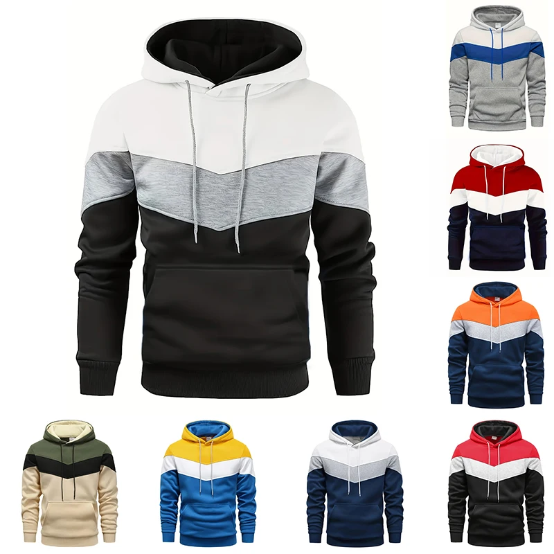 Quality Winter Clothing Jacket - Jaqueta Masculina com Capuz de Alta