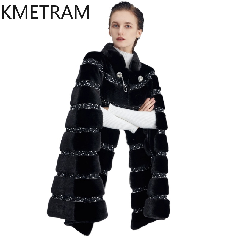 Quality Winter Clothing Jacket - 100% natural jaqueta de pele de
