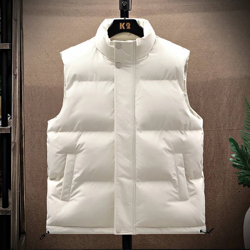 Winter Clothing Taiwan - Colete Masculino de Algodão, Casaco Sem