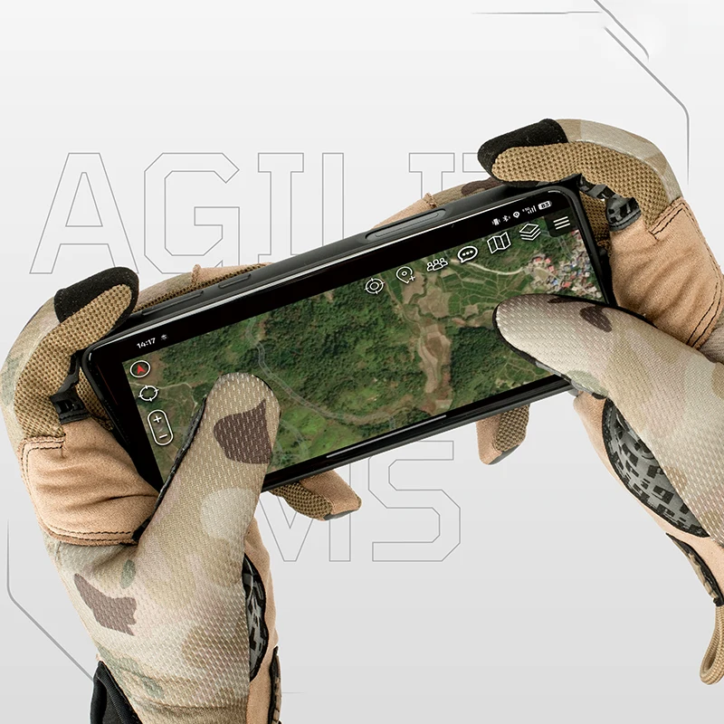 Knit Glove Touch Screen - Luvas Táticas Leves Estilo FDT para
