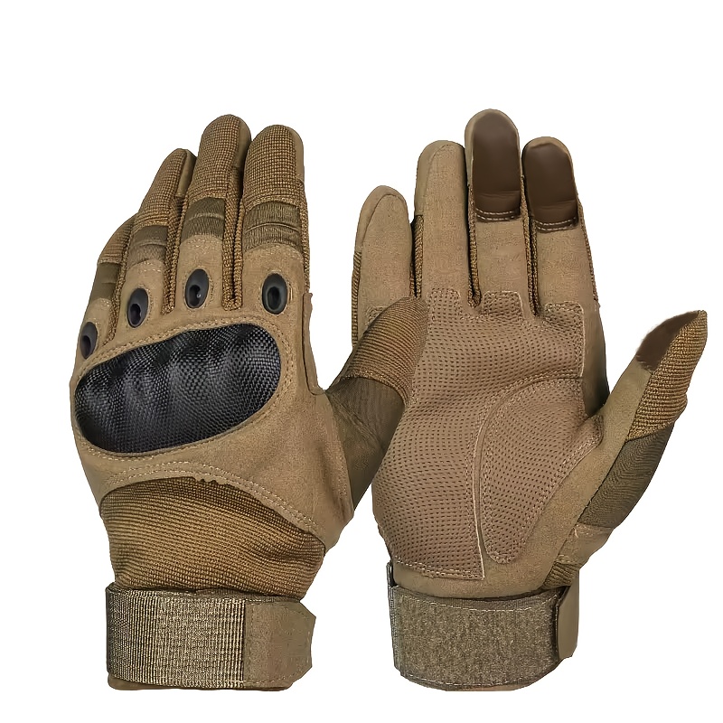 Knit Glove Touch Screen - Novas luvas táticas de dedo completo