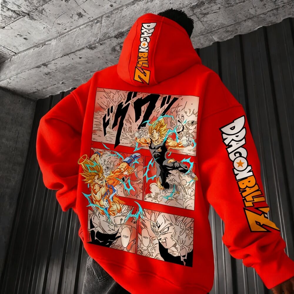 Winter Clothing Trends 2025 - Dragon Ball Comics Co Marca Impresso