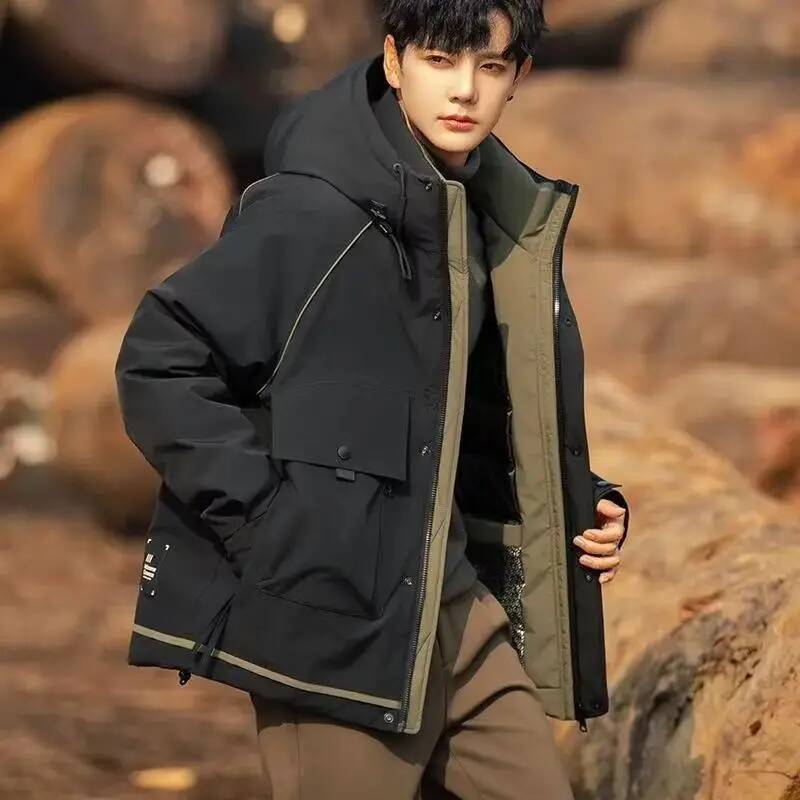 Jaqueta Masculina de Inverno c - Winter Clothing Taiwan avaliação e preço