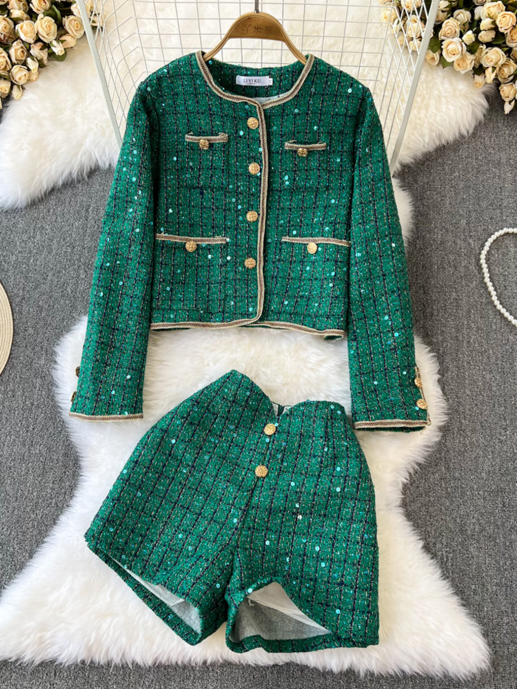 Outono inverno senhora duas pe - Winter Clothing Kit avaliação e preço