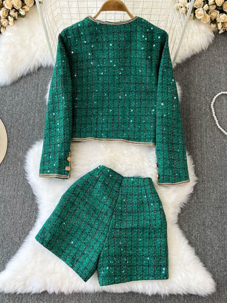 Outono inverno senhora duas pe - Winter Clothing Kit avaliação e preço