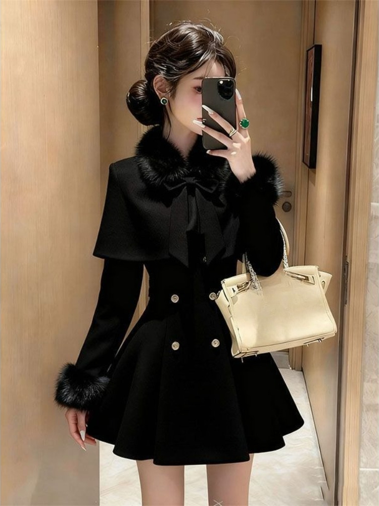 Francês elegante vintage de lã - Winter Clothing Trends 2025 avaliação e preço