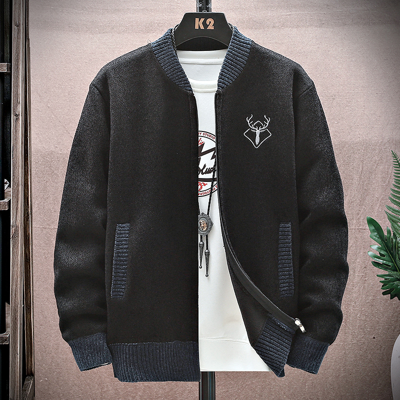 Homens cardigan de malha sweat - Winter Clothing Trends 2025 avaliação e preço