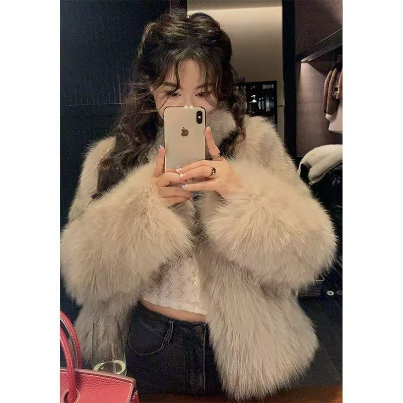 Mulheres casaco de pele do fal - Winter Clothing Trends 2025 avaliação e preço