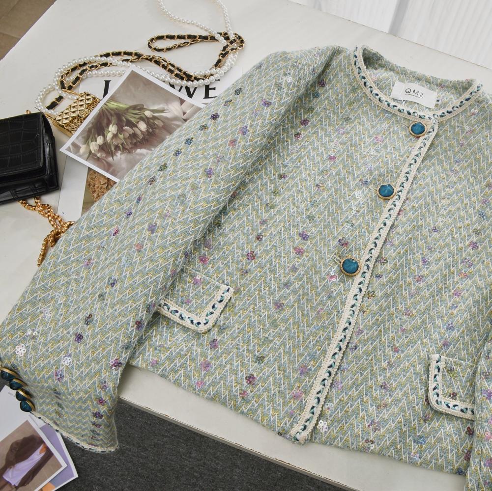 Feminino elegante tweed terno  - Winter Clothing Line avaliação e preço
