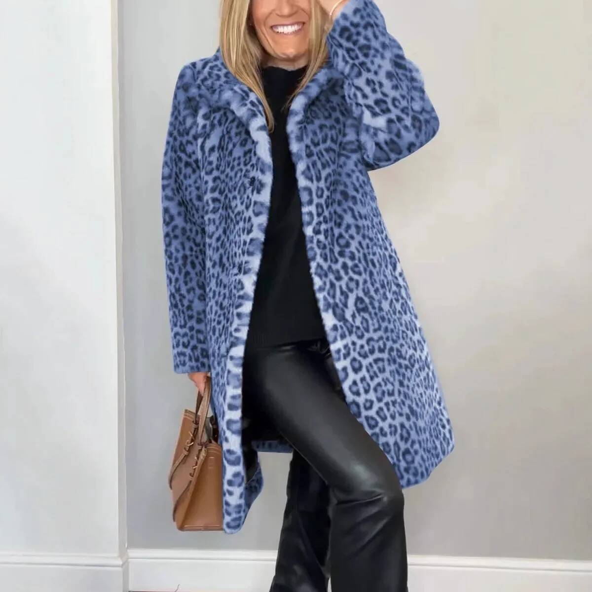 Moda leopardo impressão de pel - Winter Clothing Taiwan avaliação e preço