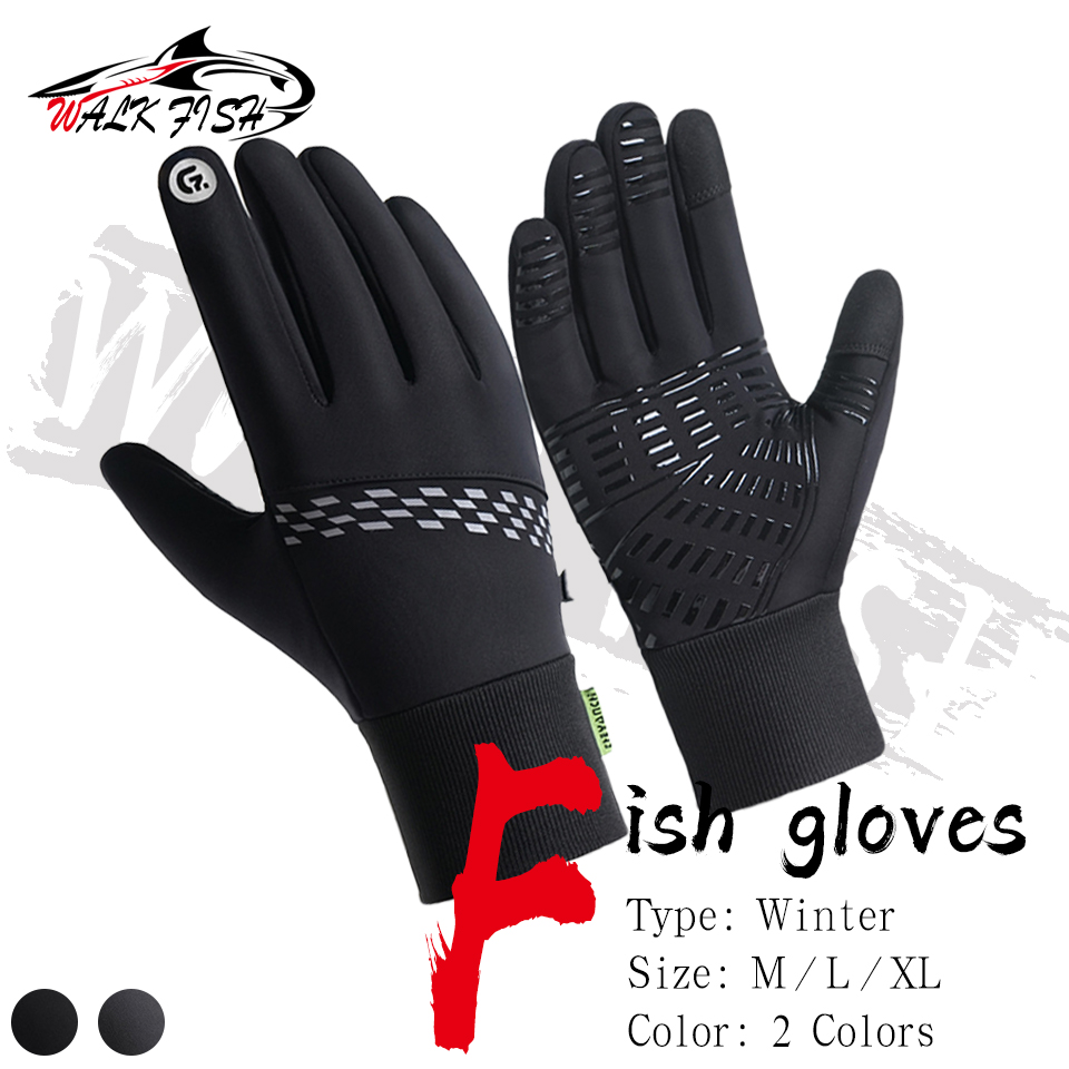 Caminhada peixe luvas de pesca - Knit Glove Touch Screen avaliação e preço