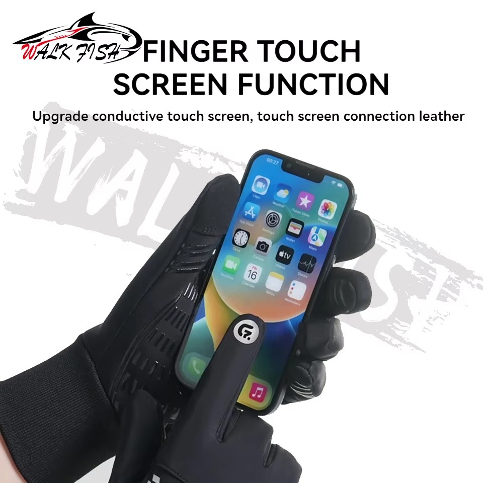 Caminhada peixe luvas de pesca - Knit Glove Touch Screen avaliação e preço