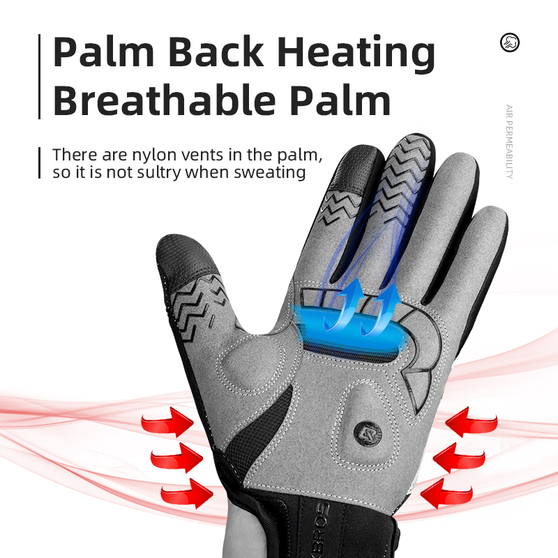 Rockbros aquecido luva de inve - Knit Glove Touch Screen avaliação e preço