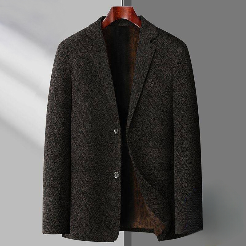 Blazers quentes de lã masculin - Quality Winter Clothing Jacket avaliação e preço