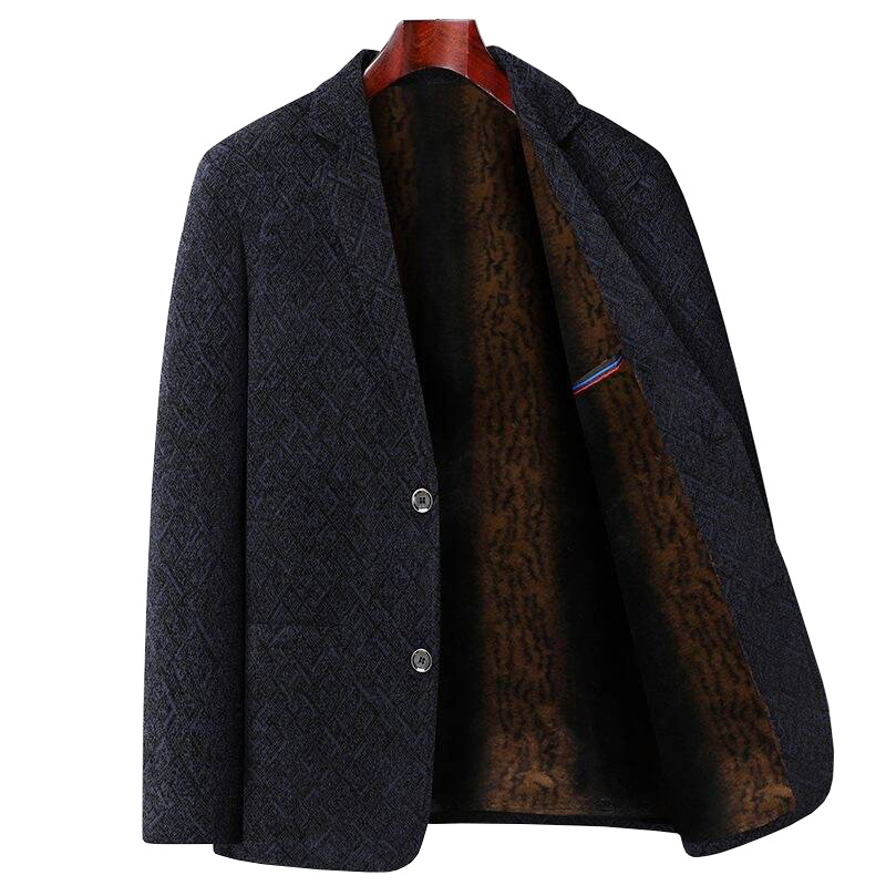 Blazers quentes de lã masculin - Quality Winter Clothing Jacket avaliação e preço