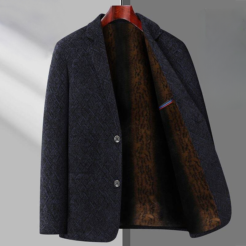 Blazers quentes de lã masculin - Quality Winter Clothing Jacket avaliação e preço