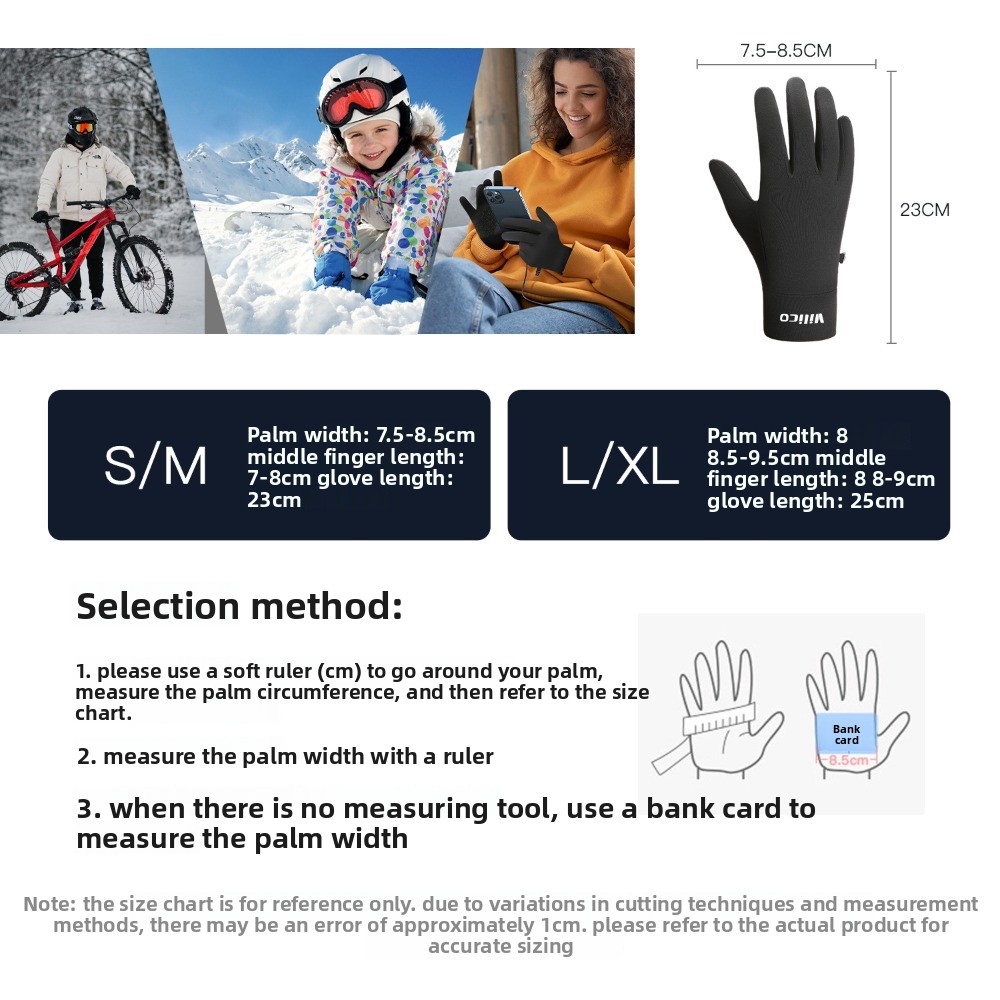 Inverno quente malha anti desl - Knit Glove Touch Screen avaliação e preço