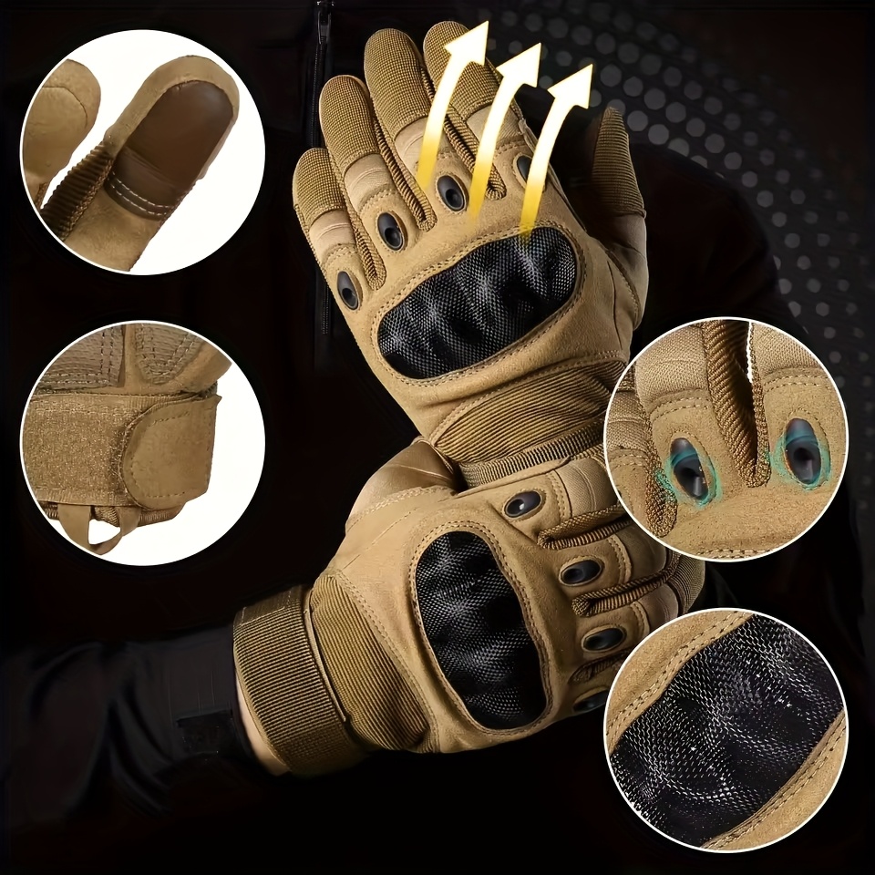 Novas luvas táticas de dedo co - Knit Glove Touch Screen avaliação e preço