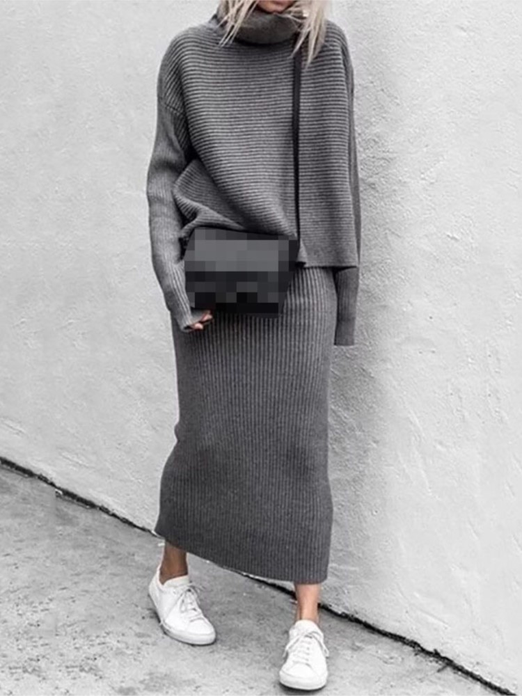 Conjunto de Saia Midi Trançada - Winter Clothing Kit avaliação e preço