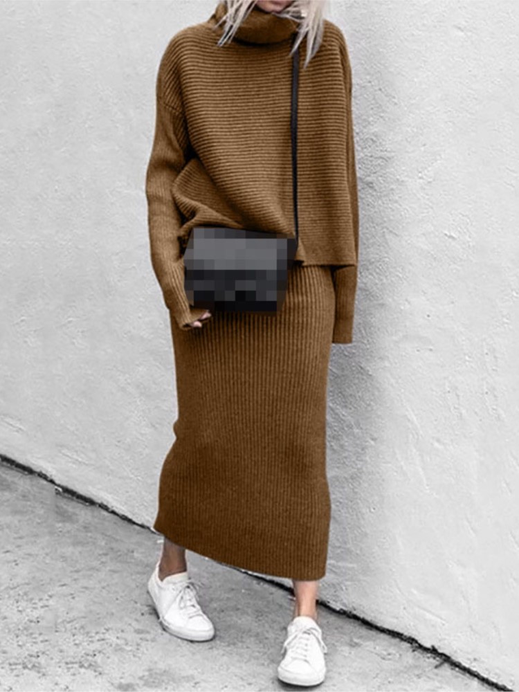 Conjunto de Saia Midi Trançada - Winter Clothing Kit avaliação e preço