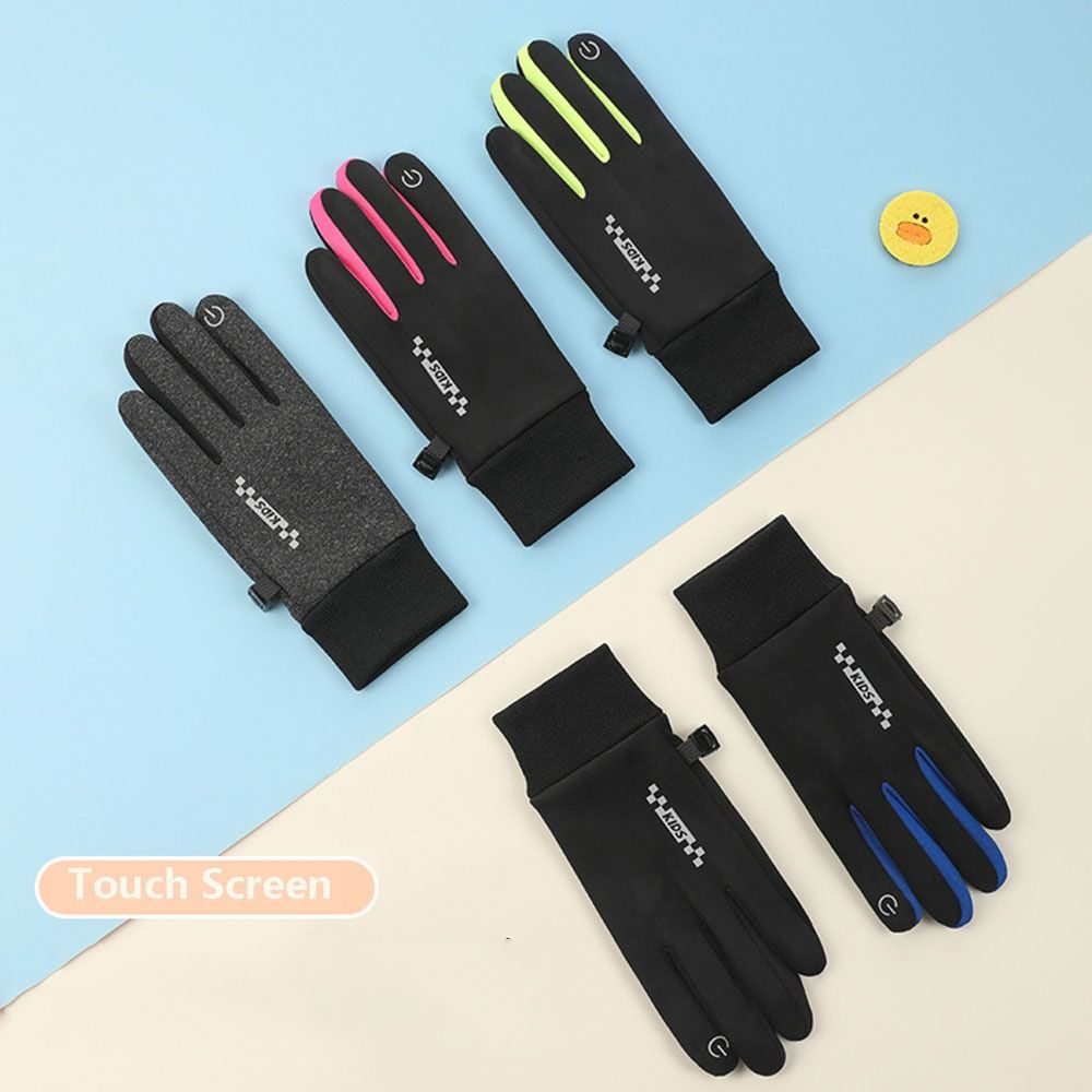 Luvas de Ciclismo para Criança - Knit Glove Touch Screen avaliação e preço