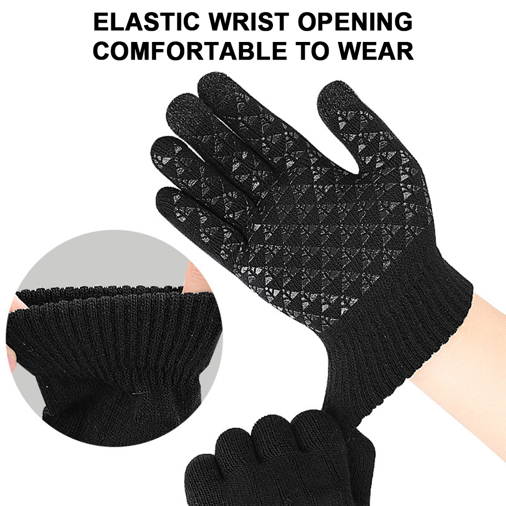 5-1 pares usb aquecido luvas d - Knit Glove Touch Screen avaliação e preço
